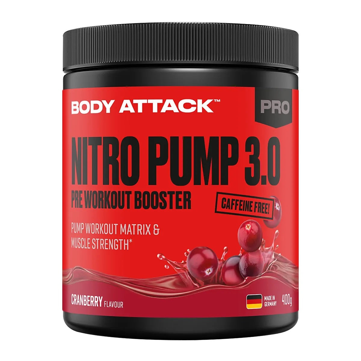 Body Attack Nitro Pump 3.0, 400g