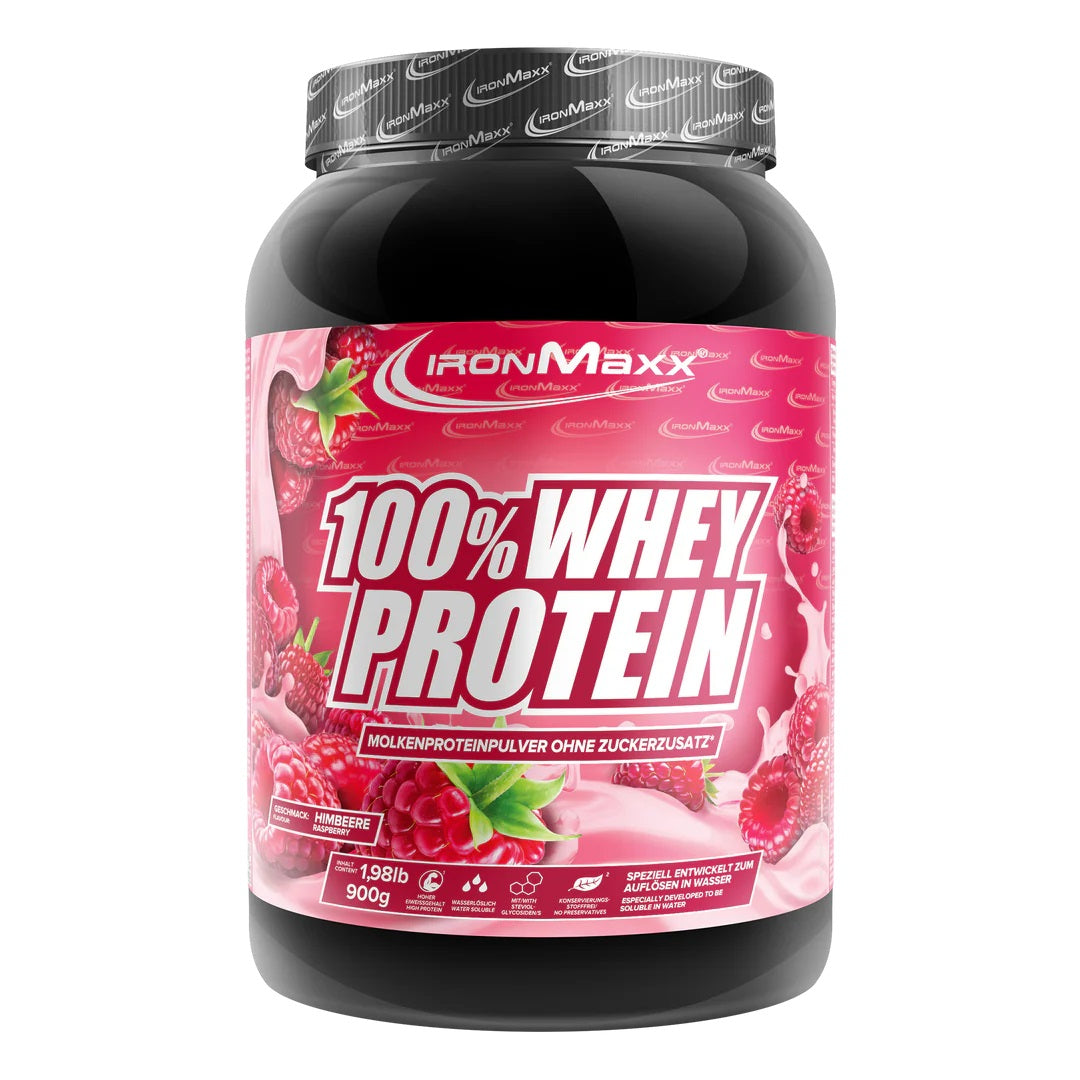 IronMaxx 100% Whey Protein 900g Dose