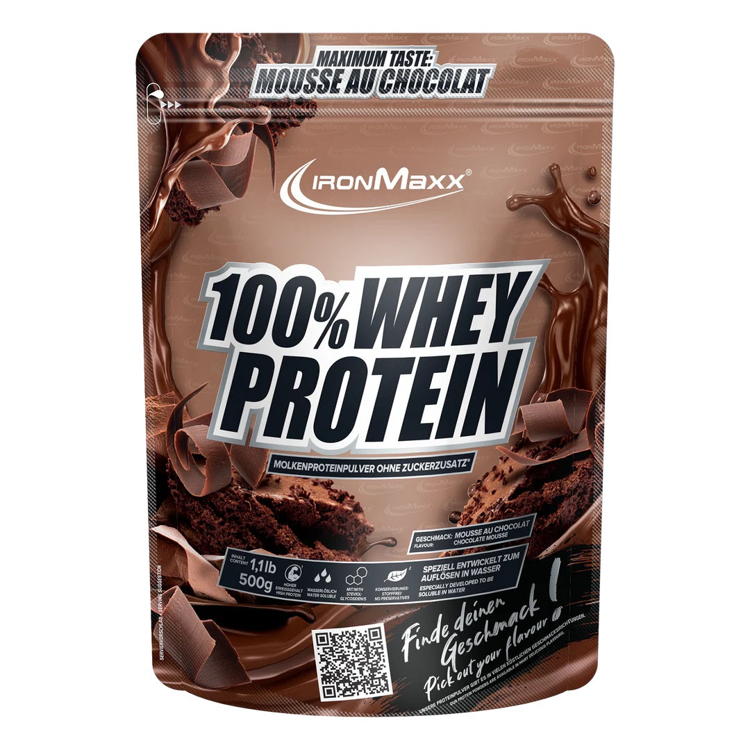 IronMaxx 100% Whey Protein 500g Beutel