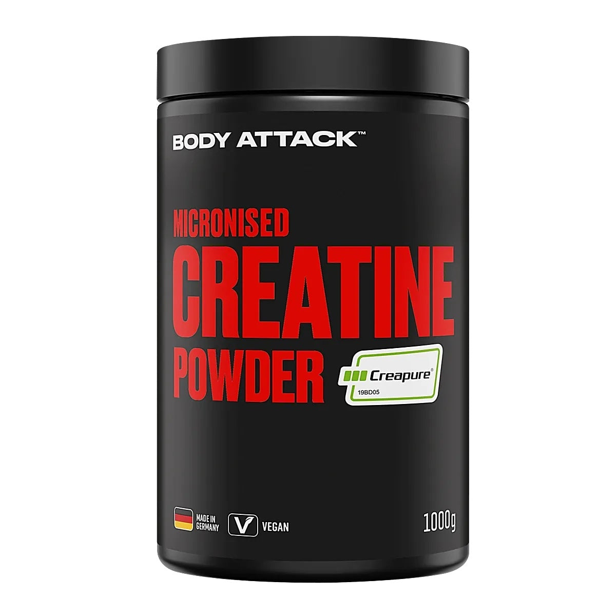 Body Attack Creapure Creatine 1000g