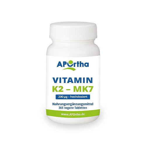 APOrtha Vitamin K2 (MK7), 365 Tabletten