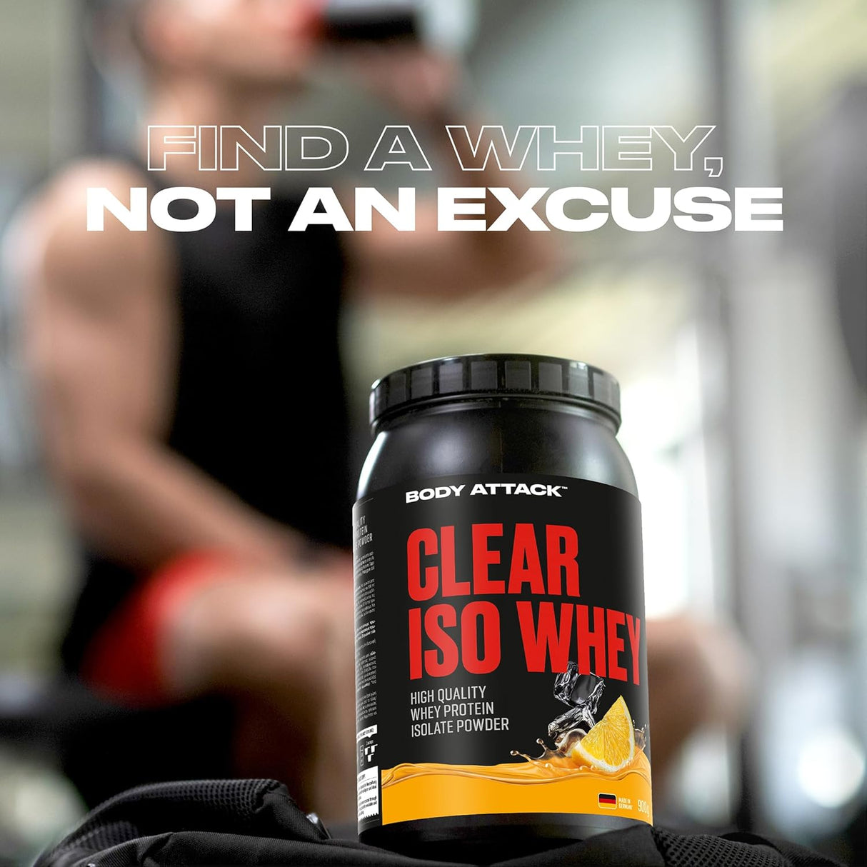 Body Attack Clear Iso Whey 900g