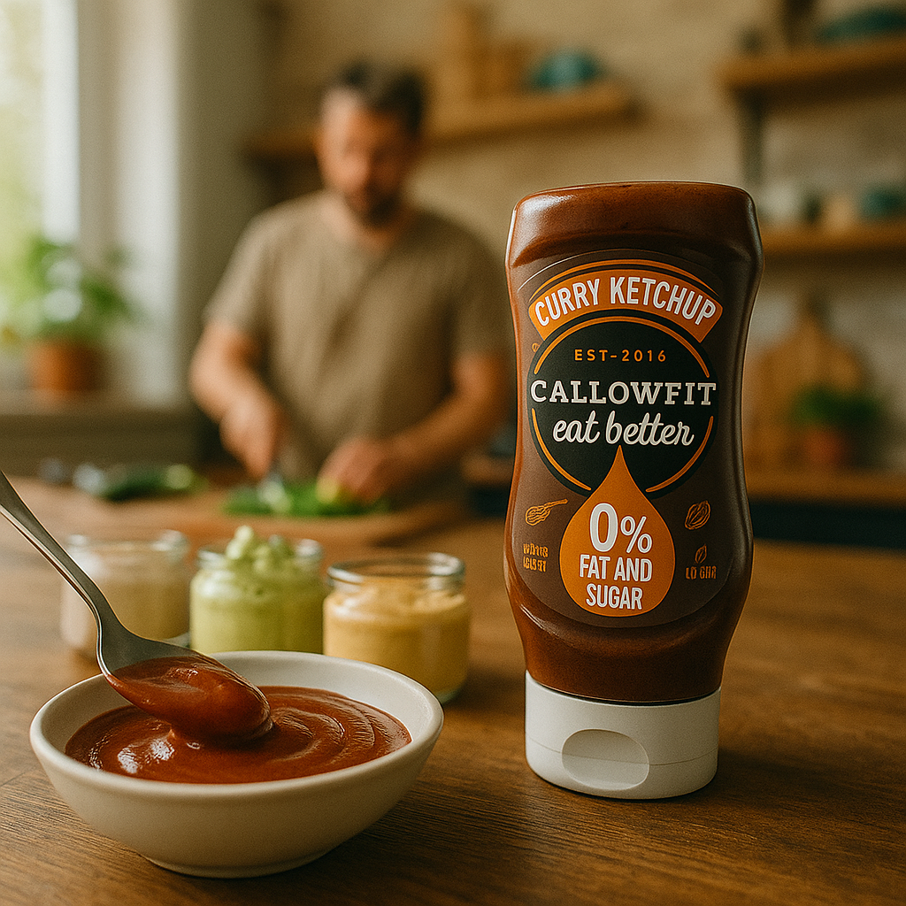Callowfit Sauce 300ml 6 x Curry Ketchup **MHD 29.11.25**