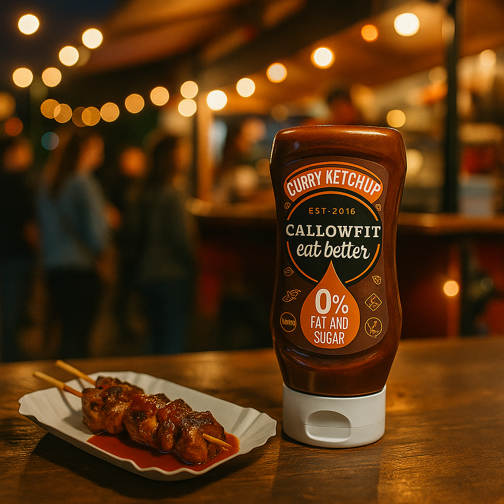 Callowfit Sauce 300ml 6 x Curry Ketchup **MHD 29.11.25**