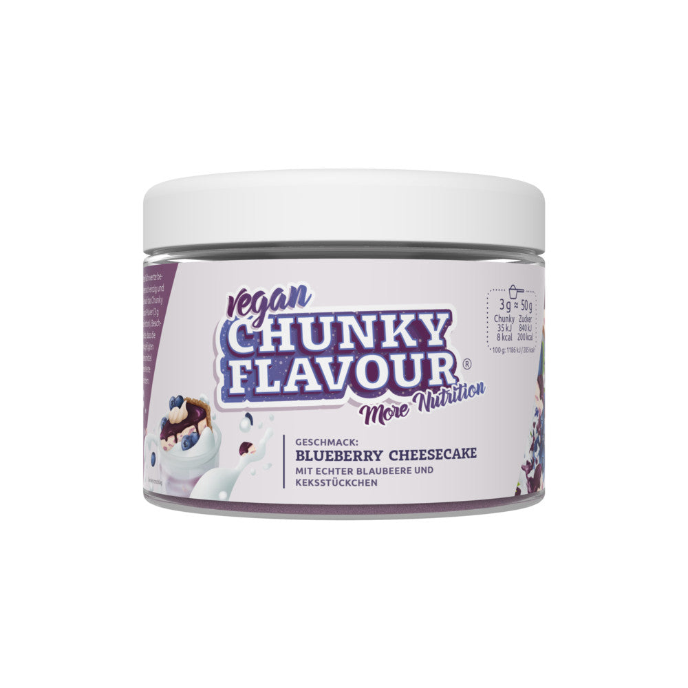 Chunky Flavour 250g Blueberry Cheesecake **MHD Angbeot**