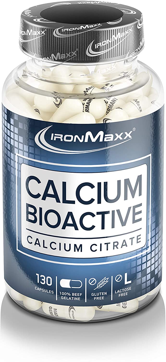 IronMaxx Calcium Citrat, 130 Kapseln