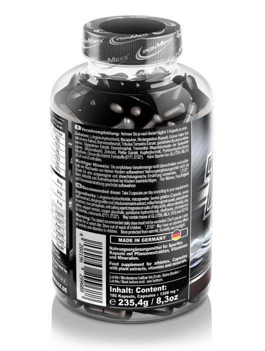 IronMaxx Teston Ultra Strong, 180 Kapseln