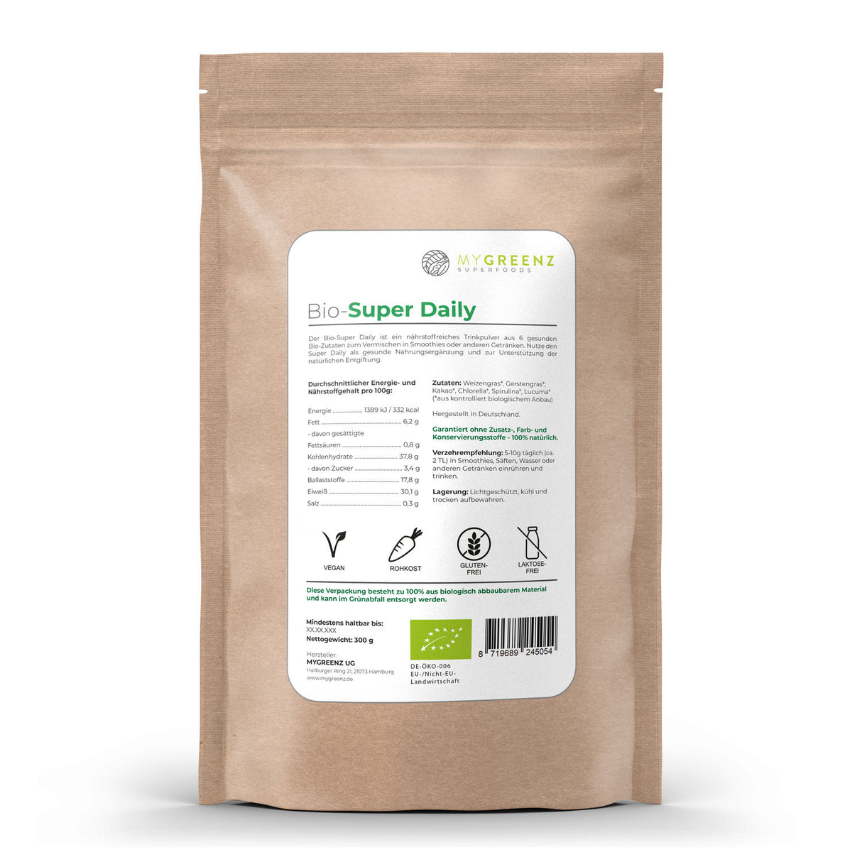 MyGreenz Bio-Super Daily 300g