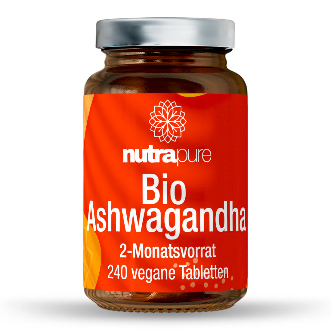Nutrapure Bio Ashwagandha, 240 vegane Tabletten