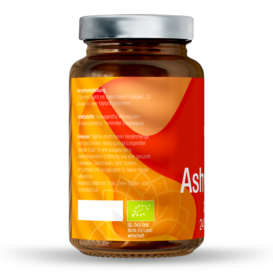 Nutrapure Bio Ashwagandha, 240 vegane Tabletten