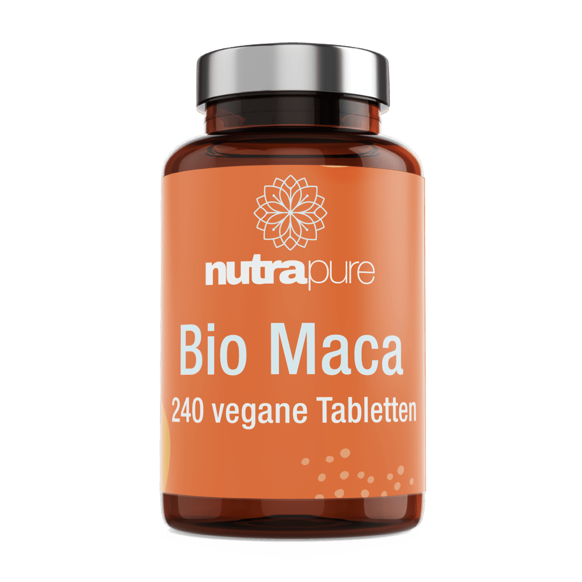 Nutrapure Bio Maca, 240 vegane Tabletten