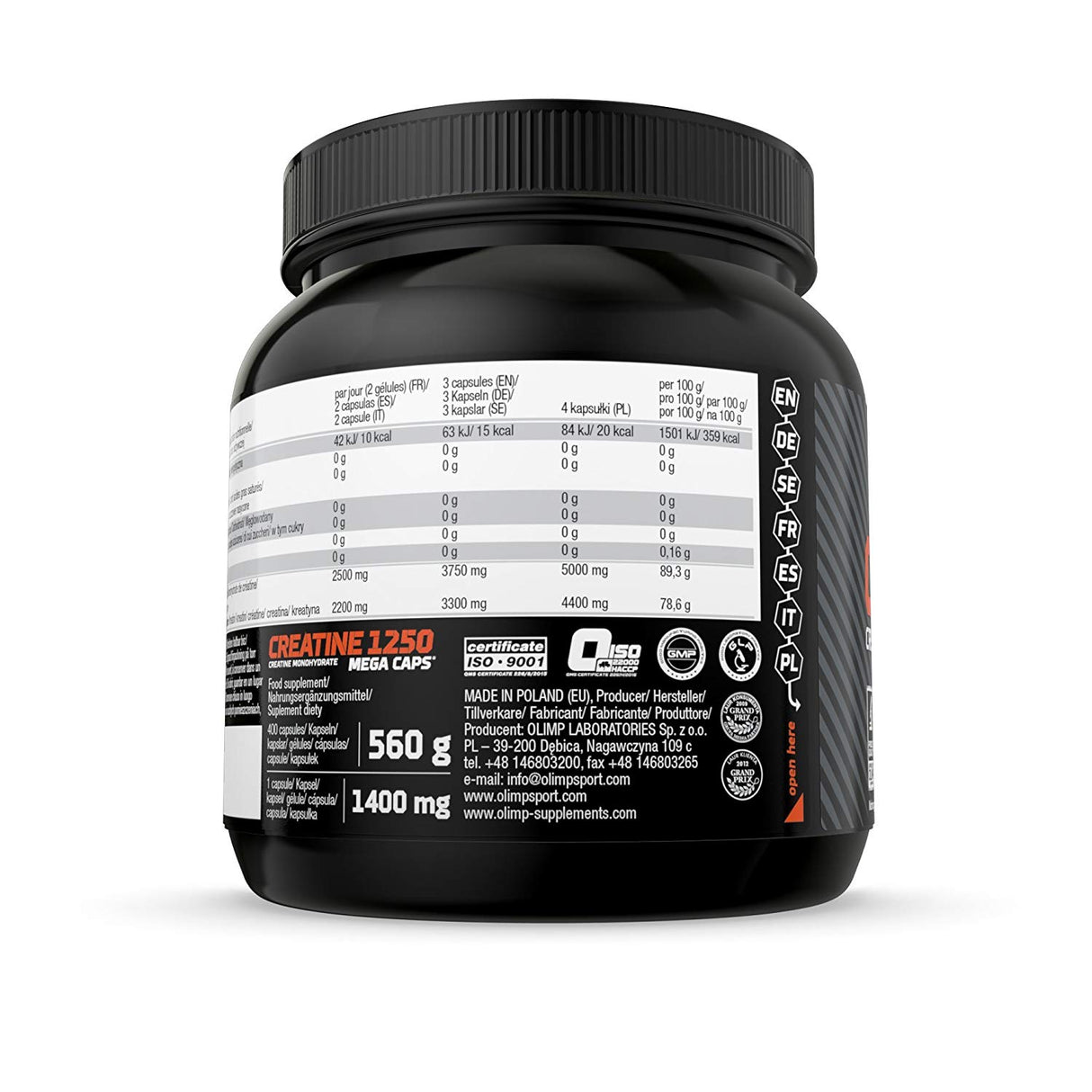 Olimp Creatine 1250, 400 Kapseln