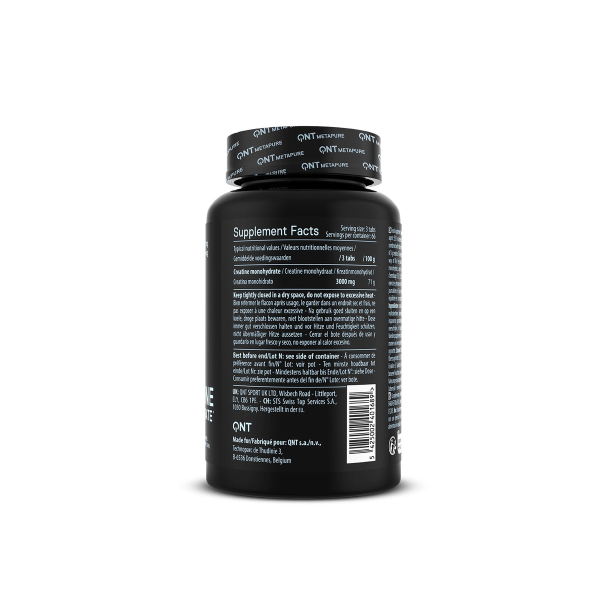 QNT Creatine, 200 Tabletten