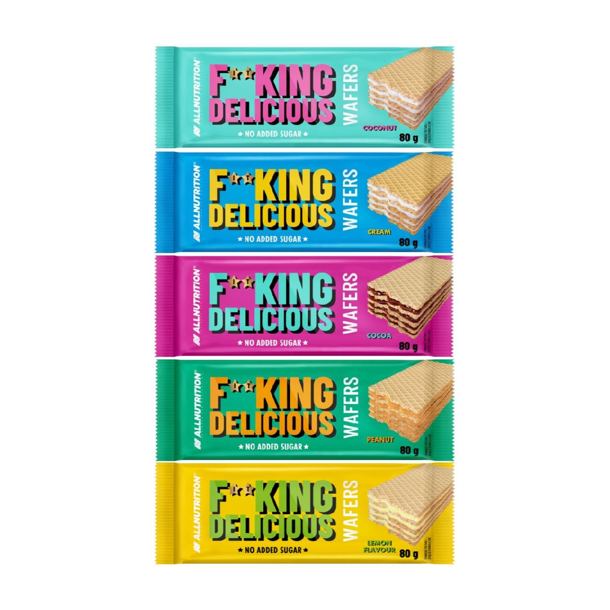 Allnutrition Delicious Wafers 80g