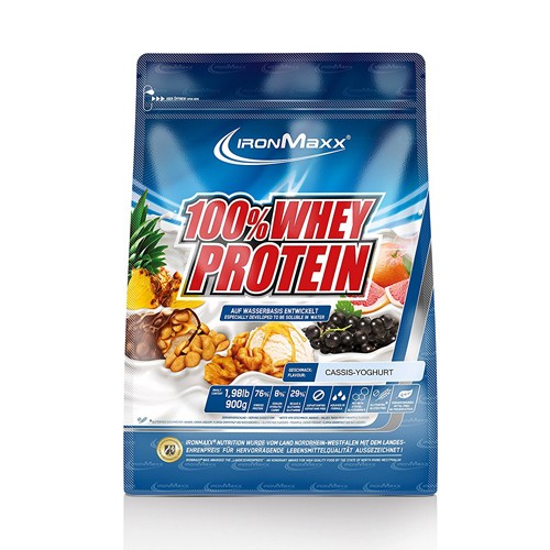 IronMaxx 100% Whey Protein 900g Beutel