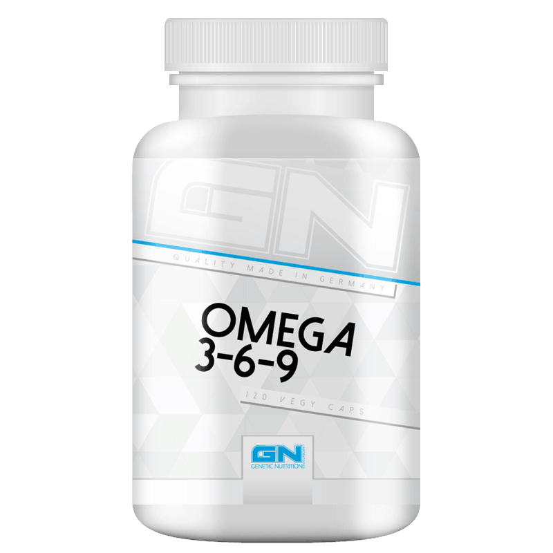 GN Nutrition Omega 3-6-9, 120 Kapseln
