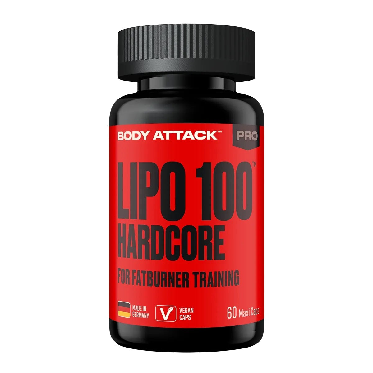 Body Attack Lipo 100 Hardcore, 60 Kapseln