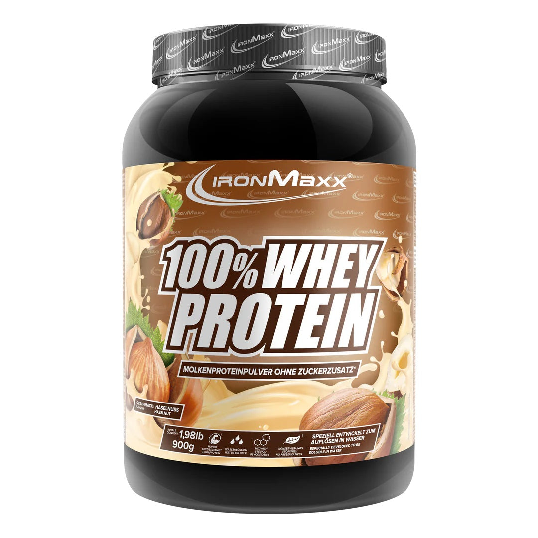 IronMaxx 100% Whey Protein 900g Dose