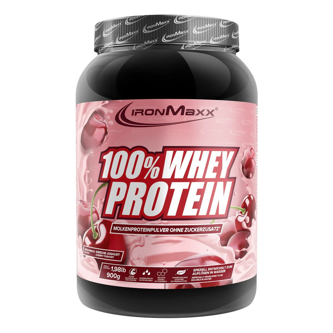 IronMaxx 100% Whey Protein 900g Dose