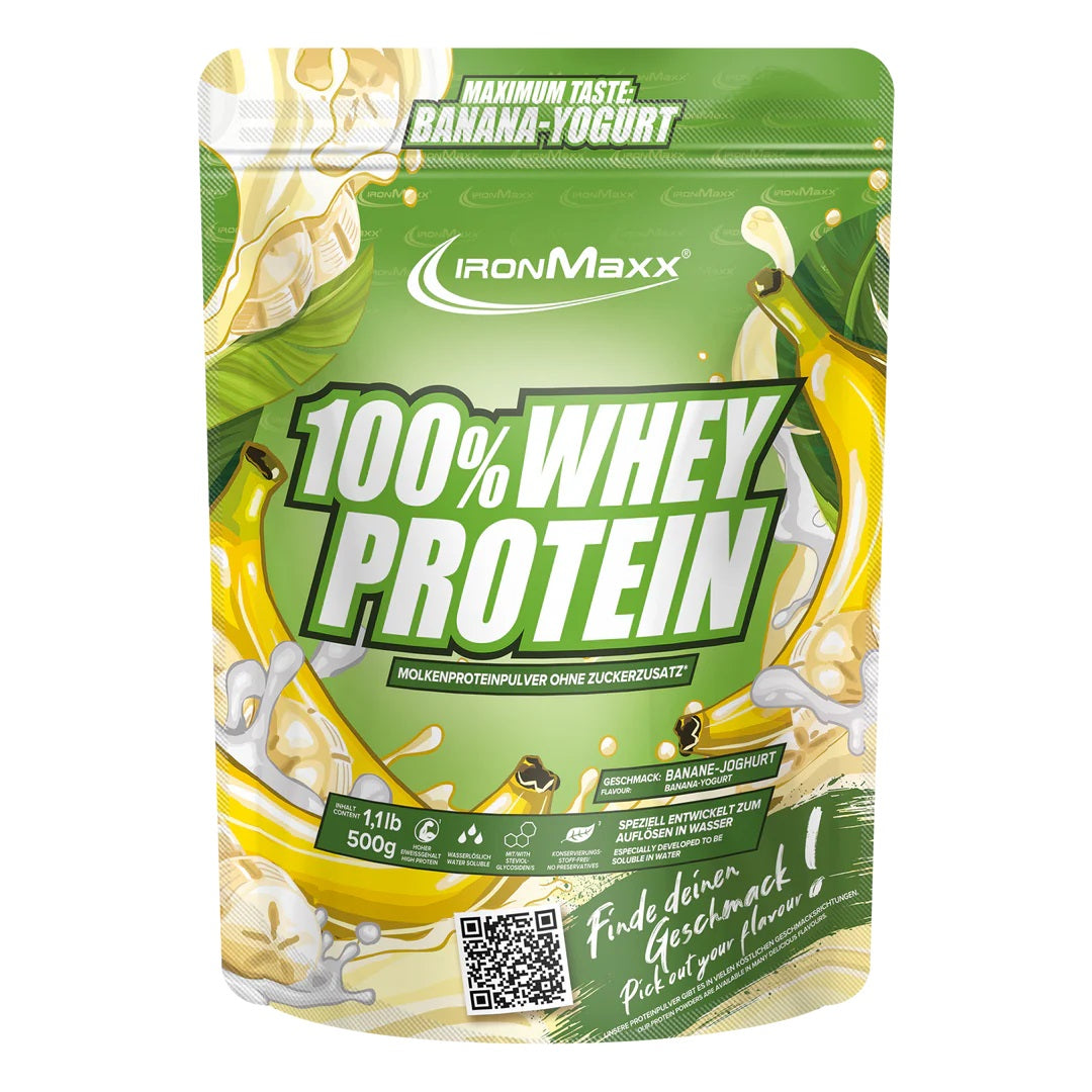 IronMaxx 100% Whey Protein 500g Beutel