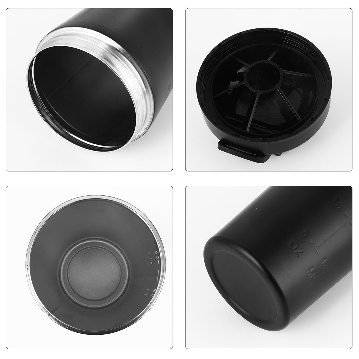 Dope! Schwarz Metall Shaker 700ml