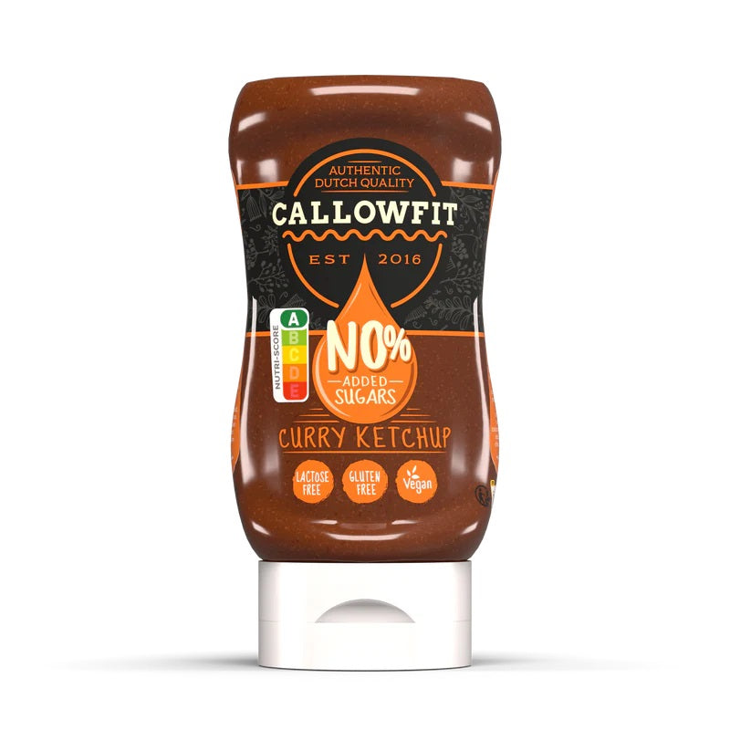 Callowfit Sauce 300ml Curry Ketchup **MHD 29.11.25**