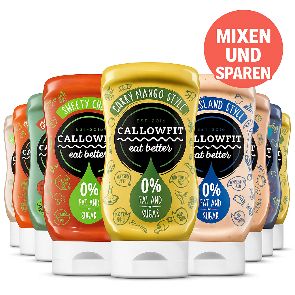 Callowfit Sauce 300ml, Mixen & Sparen