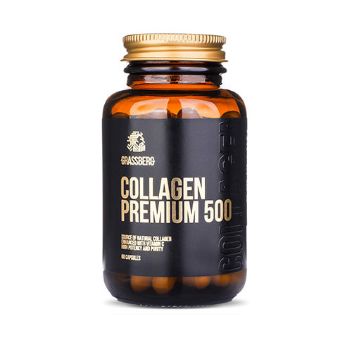 Grassberg Collagen Premium 500, 60 Kapseln