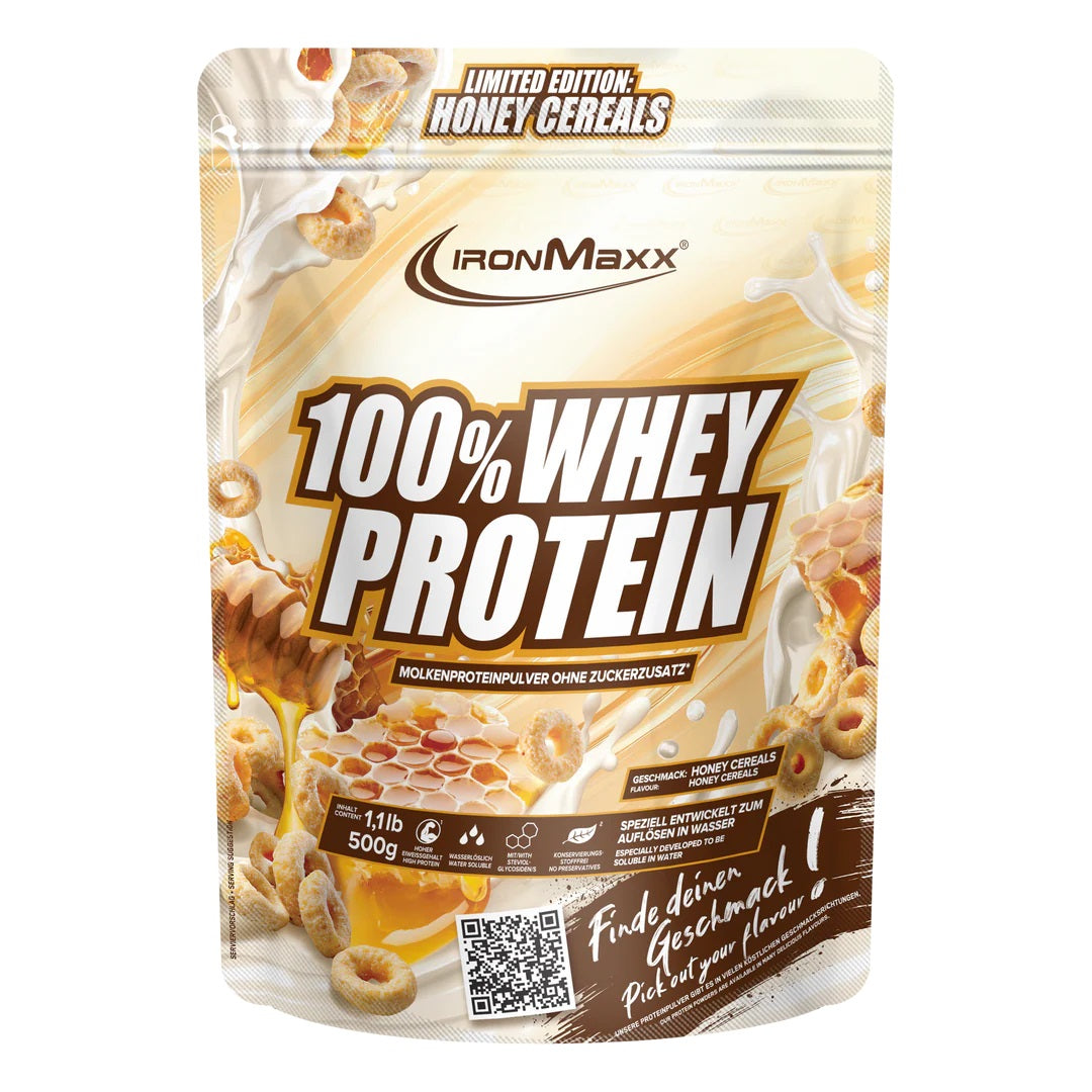 IronMaxx 100% Whey Protein 500g Beutel
