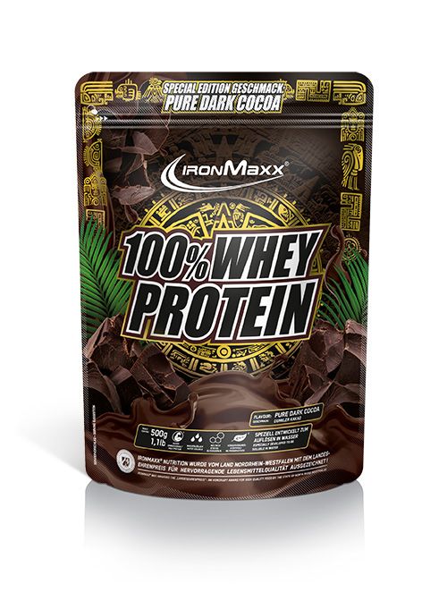 IronMaxx 100% Whey Protein sachet de 500g