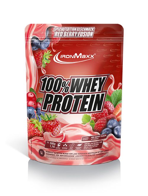 IronMaxx 100% Whey Protein sachet de 500g