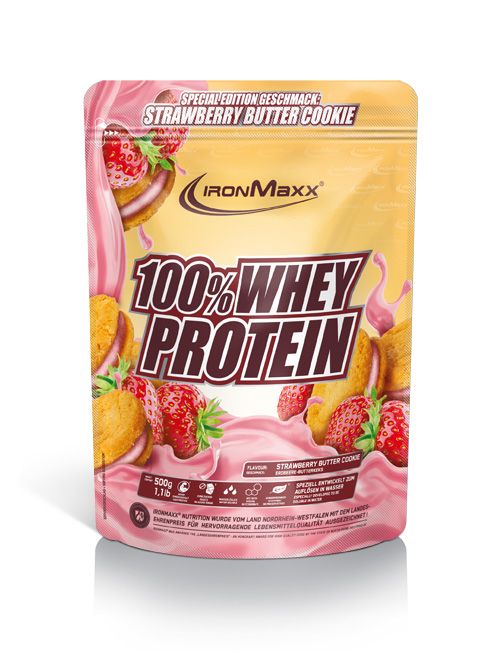IronMaxx 100% Whey Protein sachet de 500g