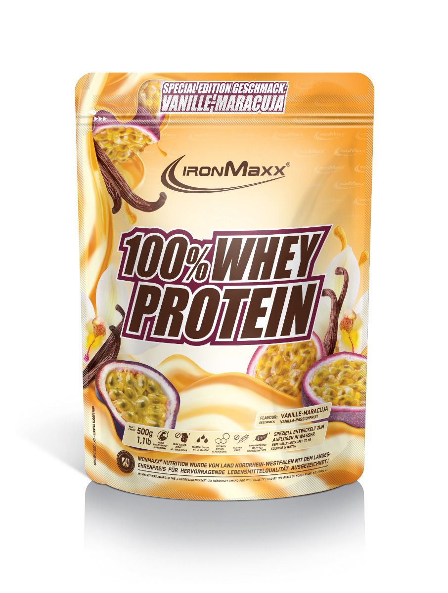 IronMaxx 100% Whey Protein sachet de 500g