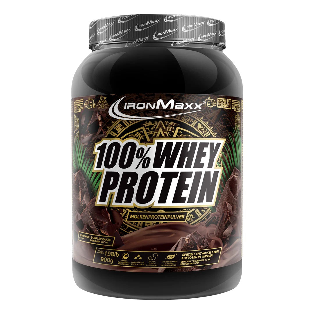 IronMaxx 100% Whey Protein 900g Dose