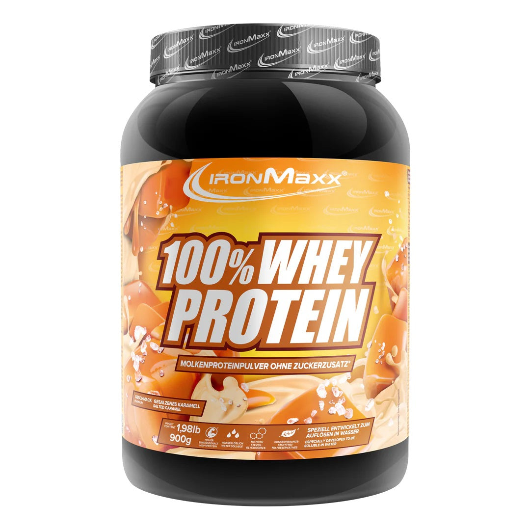 IronMaxx 100% Whey Protein 900g Dose