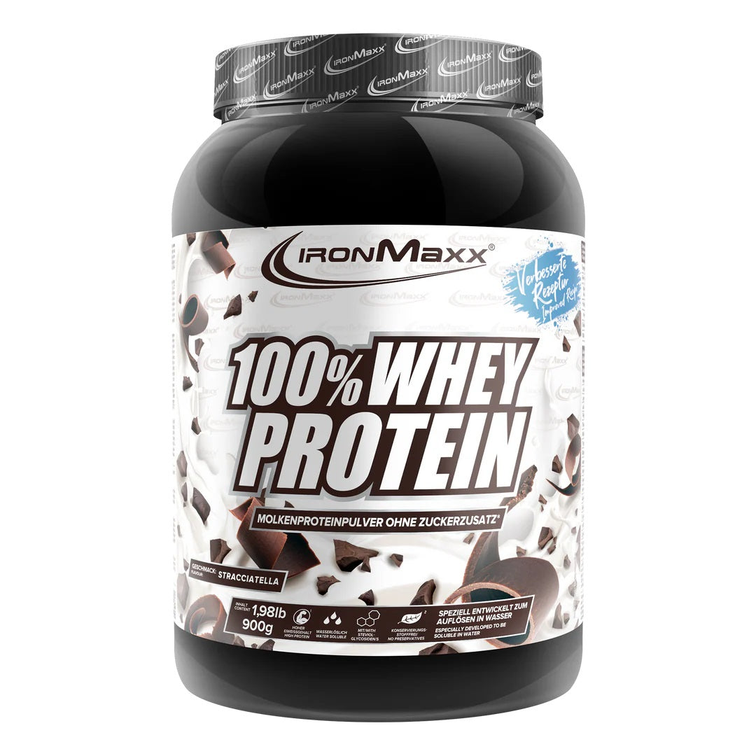 IronMaxx 100% Whey Protein 900g Dose