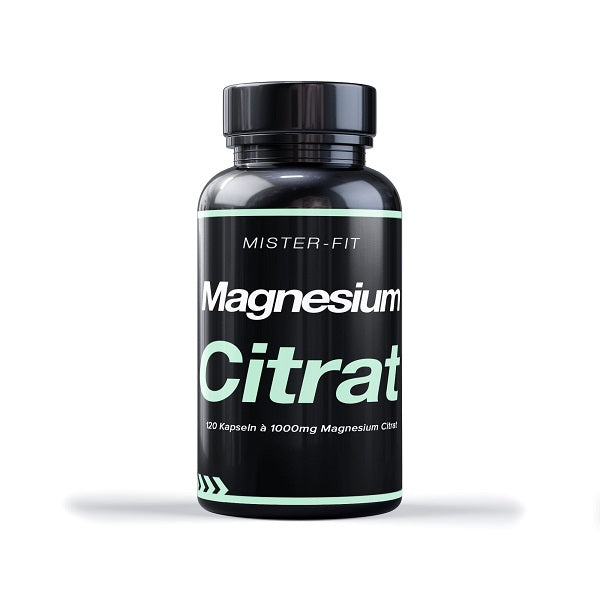 Mister-Fit Magnesium Citrat 120 Kapseln
