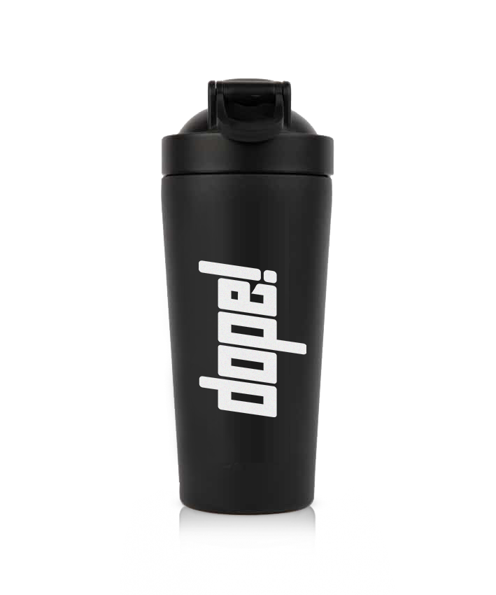 Dope! Schwarz Metall Shaker 700ml