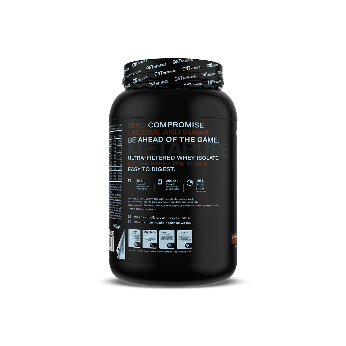 QNT Metapure Whey Isolate 908g