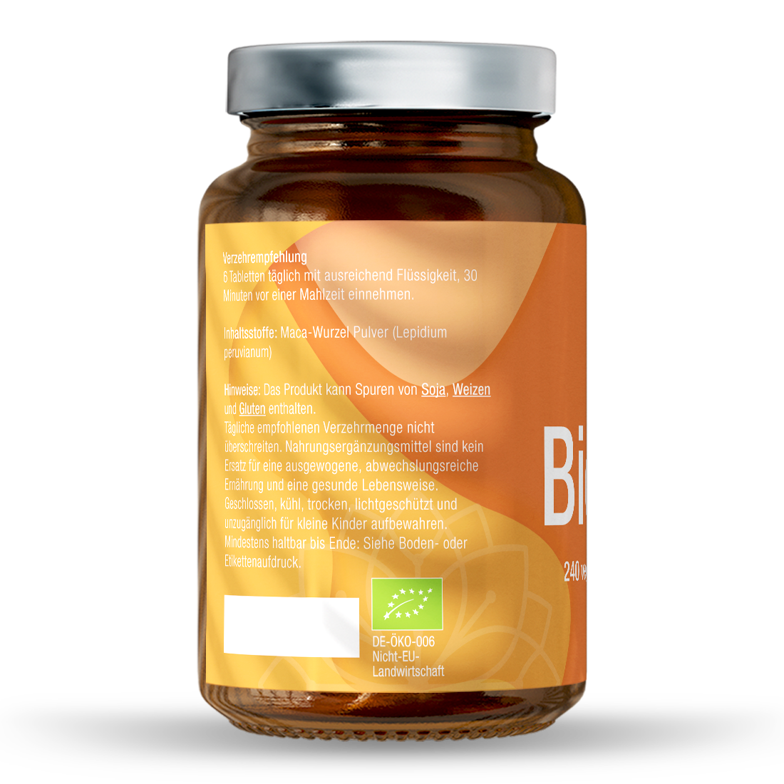 Nutrapure Bio Maca, 240 vegane Tabletten