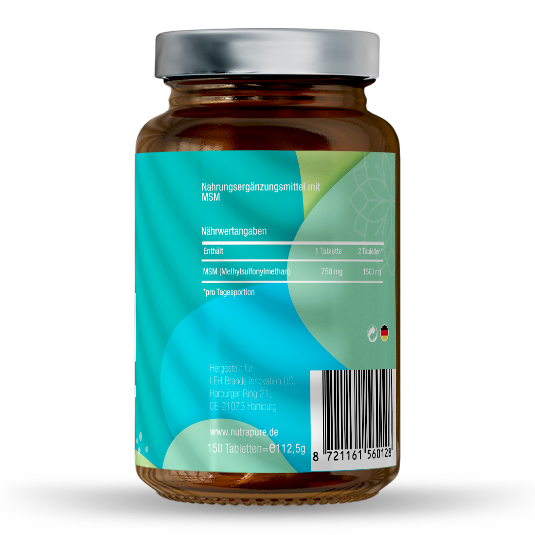 Nutrapure MSM, 150 Tabletten