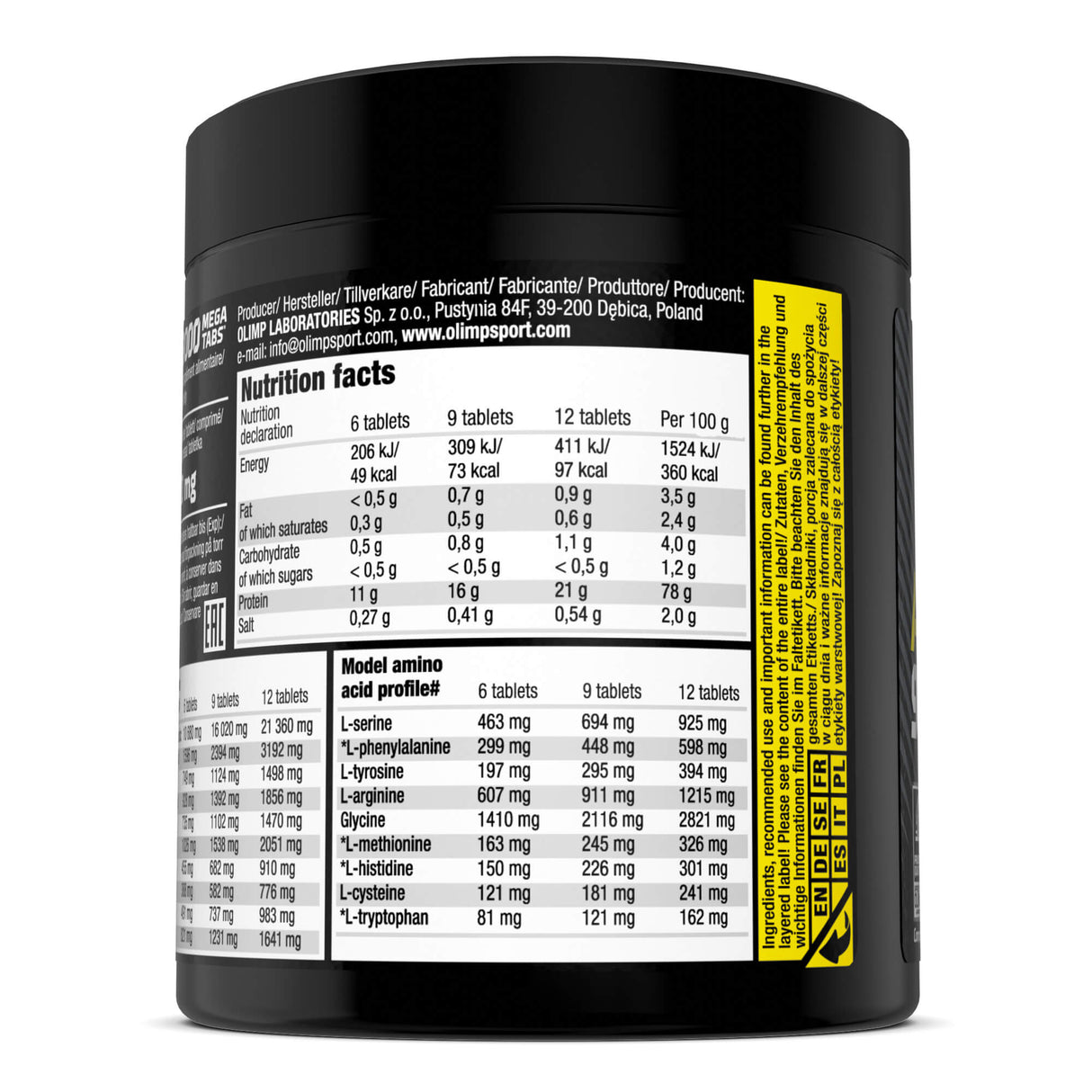 Olimp Amino 9000, 150 Tabletten