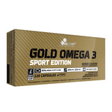 Olimp Gold Omega 3 Sport Edition, 120 Kapseln
