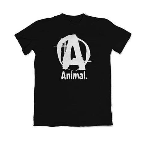 Universal Nutrition, Animal T-Shirt Basic Logo Schwarz