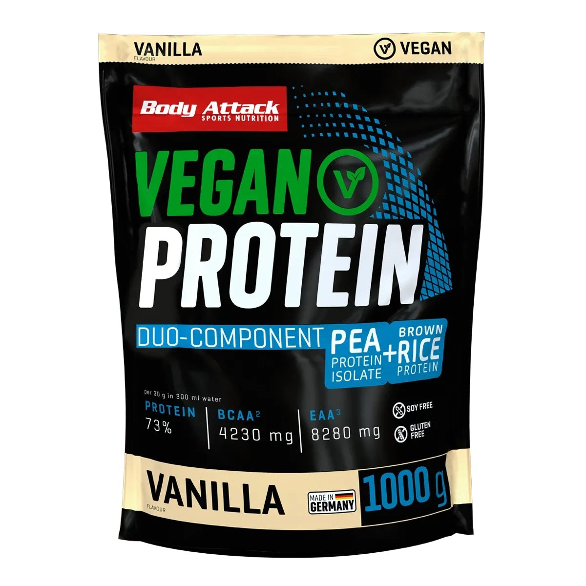 Body Attack Vegan Protein 1000g