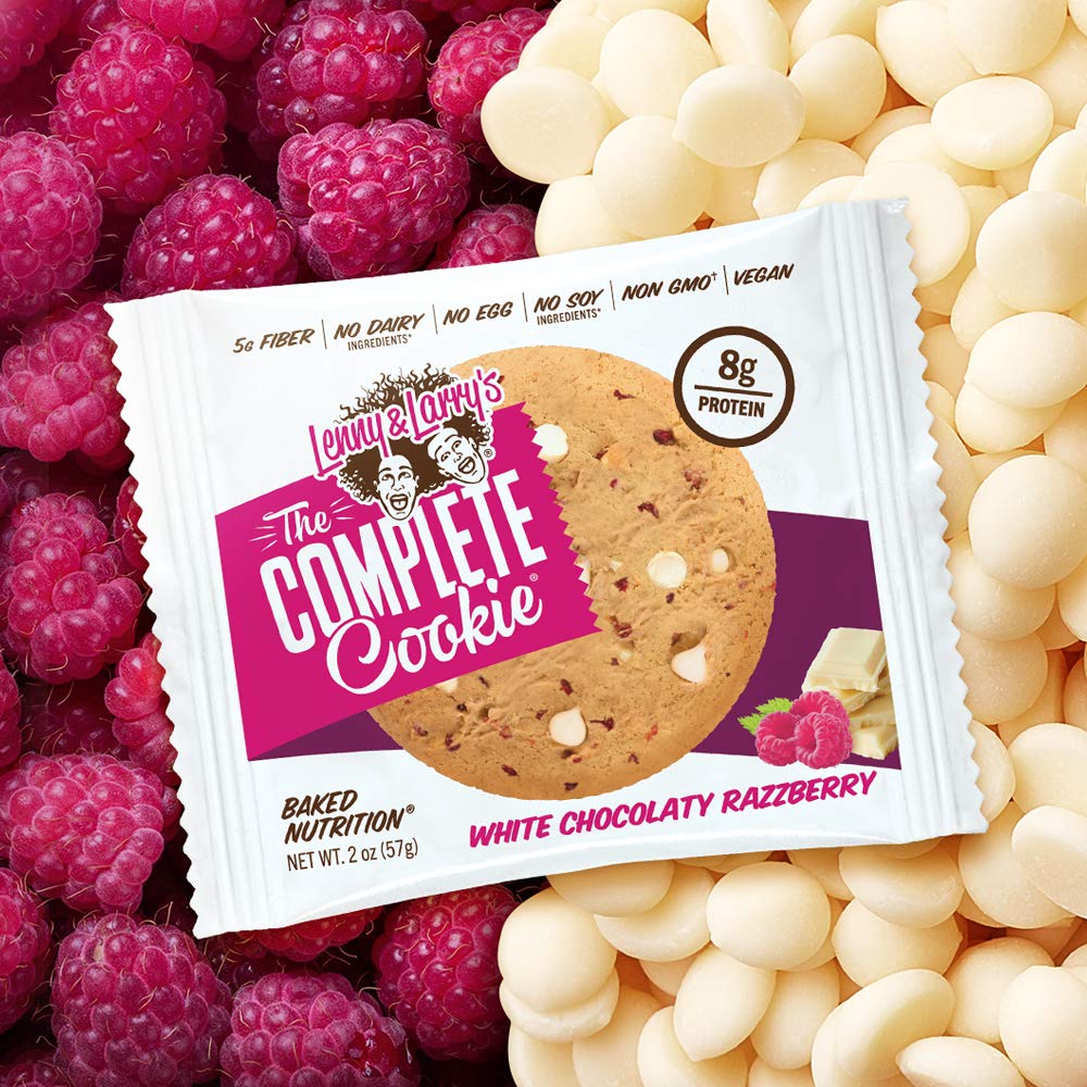 The Complete Cookie 113g Chocolat Blanc Framboise