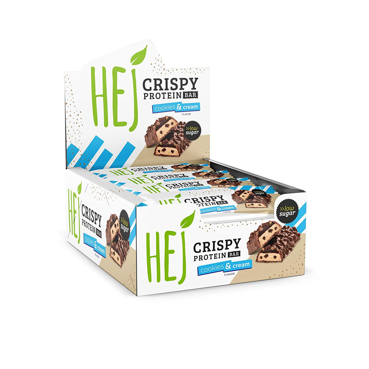 HEJ Nutrition Crispy Protein Bar 12 x 45g