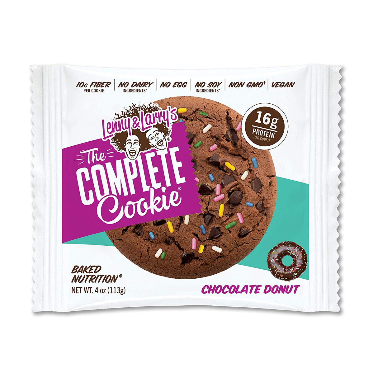 The Complete Cookie 113g Chocolate Donut