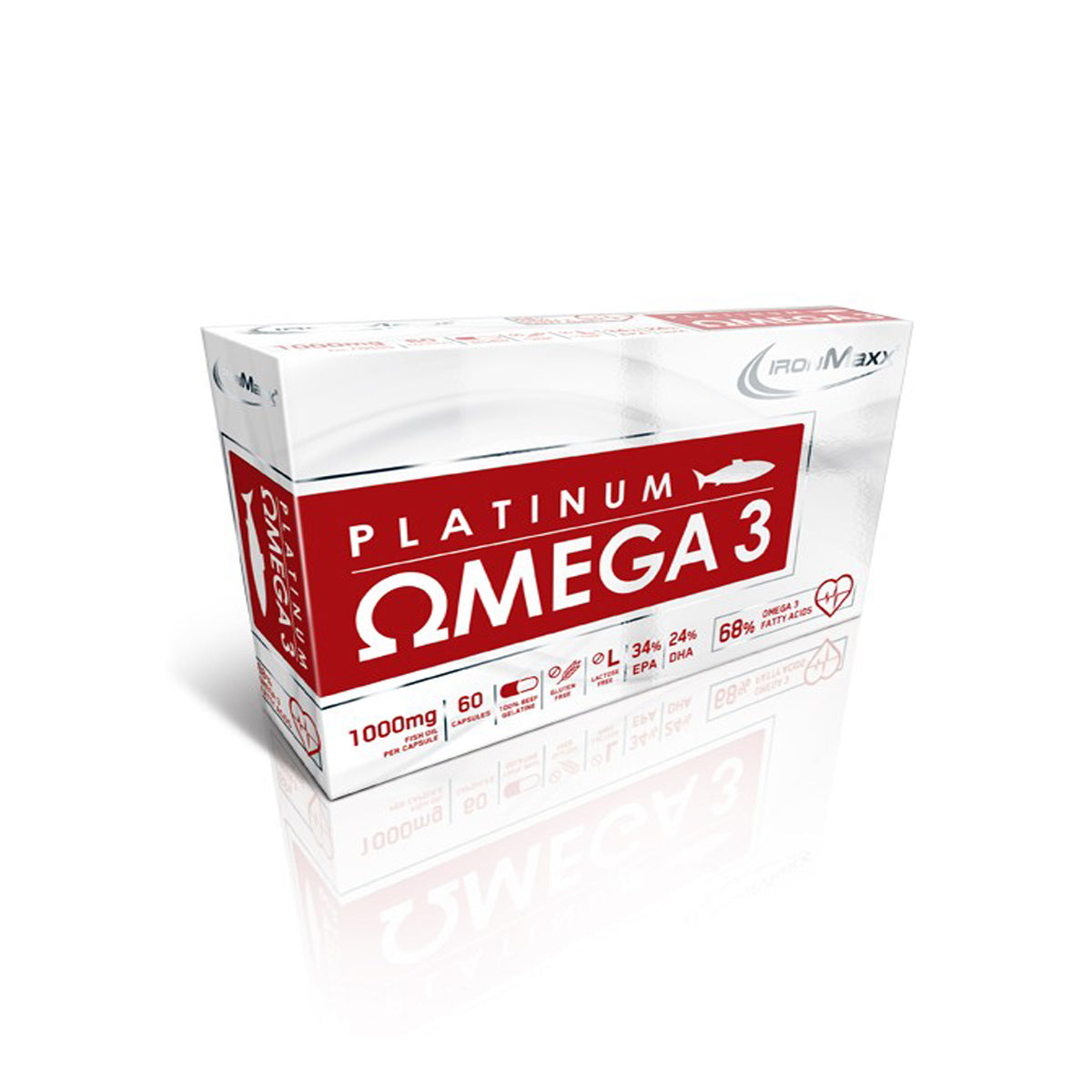 IronMaxx Platinum Omega 3 - 60 Kapseln