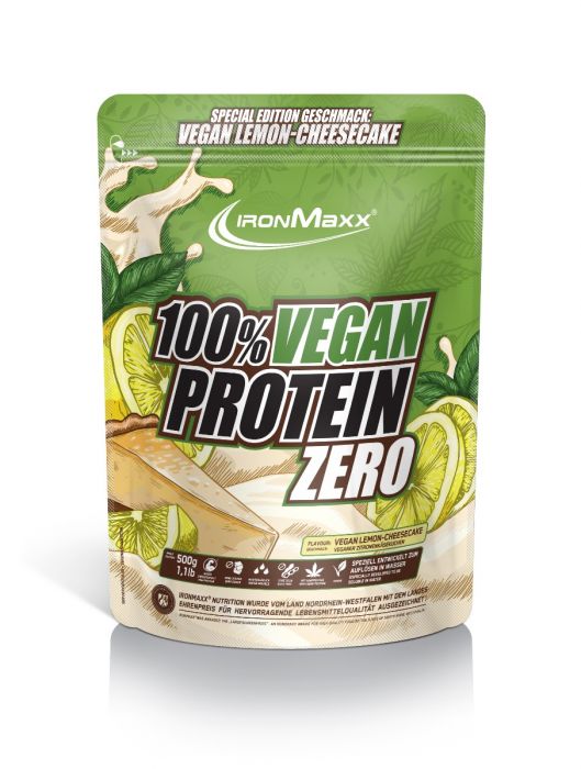 IronMaxx 100% Vegan Protein Zero 500g